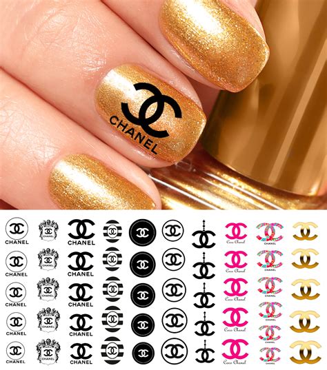 chanel nagelstickers gratis|chanel nails logo.